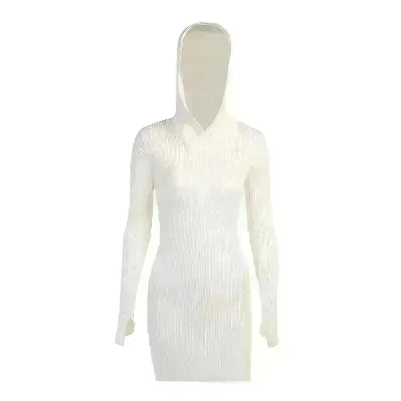 Temperament Commuter Knitted Solid Color Cotton Hood - EX-STOCK CANADA