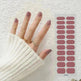 Thermal Semi-curing Nail Beauty Full Stickers Phototherapy Gel Semi Cured Gel Nail Sticker - EX-STOCK CANADA