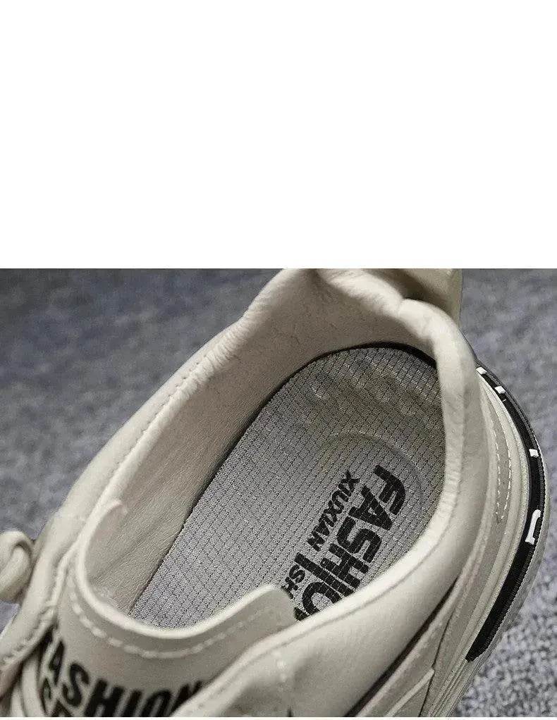 Thick Bottom Non-slip Wear-resistant Work Sneaker Shoes for Men - EX-STOCK Canada