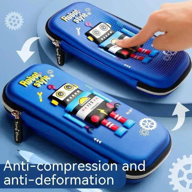 Three-dimensional Pencil Case Primary School Kindergarten Cartoon Large Capacity Pencil Case Pencil Box - EX-STOCK Canada