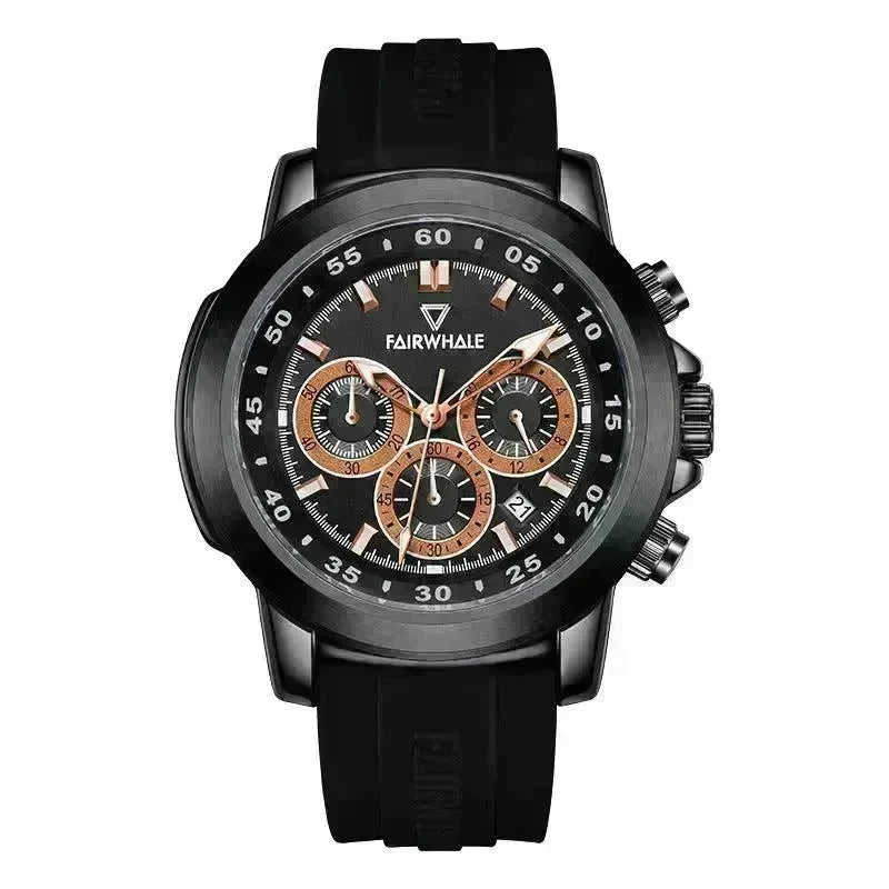 Three Eyes And Six Needles Multifunctional Daytona Watch - EX-STOCK CANADA