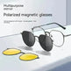 Three-in-one Polarized Sunglasses Magnetic Suction - EX-STOCK CANADA