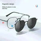 Three-in-one Polarized Sunglasses Magnetic Suction - EX-STOCK CANADA