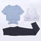 Three-piece speed suit for gym yoga wear - EX-STOCK Canada