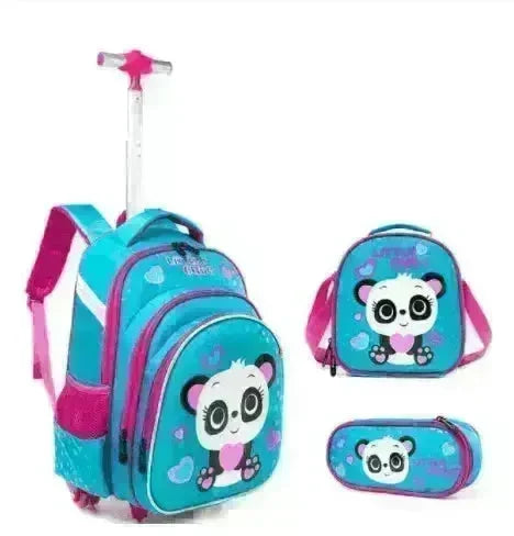 Three-piece Trolley Bag For Primary School Students - EX-STOCK CANADA