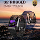 Three-proof Heart Rate And Blood Pressure Sport Mode Smart Watch - EX-STOCK Canada