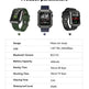 Three-proof Heart Rate And Blood Pressure Sport Mode Smart Watch - EX-STOCK Canada