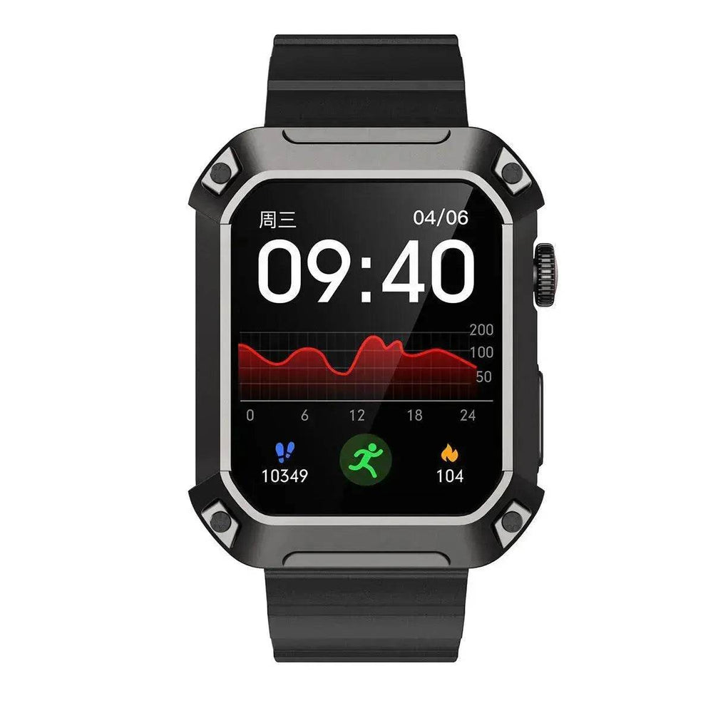 Three-proof Heart Rate And Blood Pressure Sport Mode Smart Watch - EX-STOCK Canada