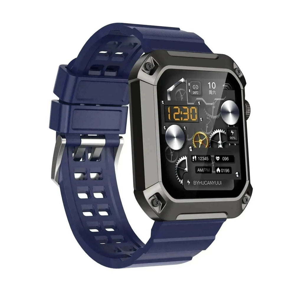 Three-proof Heart Rate And Blood Pressure Sport Mode Smart Watch - EX-STOCK Canada