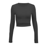 Tight-fitting Navel-bearing Sports Running Gym Yoga Wear - EX-STOCK Canada