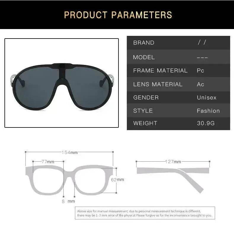 Retro Aviator Sunglasses for Women Men Oversized Classic 70s Vintage Trendy Tangle Free Square Aviators Sun Glasses - EX-STOCK Canada