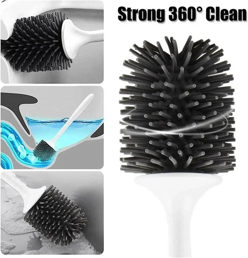 Toilet Spray Cleaner Home Fashion Simple Toilet Cleaning Brush Set - EX-STOCK Canada