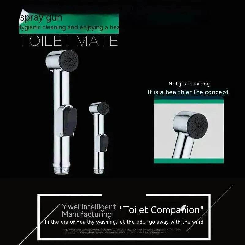 Toilet Spray Cleaner Plastic Electroplating Health Faucet Toilet Spray Gun - EX-STOCK Canada