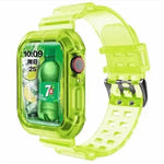 Transparent TPU Protective Candy Glacier One Smart Watch Strap Watch Band - EX-STOCK Canada