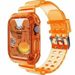 Transparent TPU Protective Candy Glacier One Smart Watch Strap Watch Band - EX-STOCK Canada