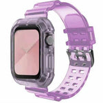 Transparent TPU Protective Candy Glacier One Smart Watch Strap Watch Band - EX-STOCK Canada
