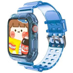 Transparent TPU Protective Candy Glacier One Smart Watch Strap Watch Band - EX-STOCK Canada