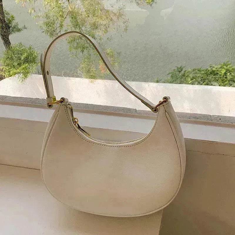 Trendy Fashion French Niche -end Portable Oblique women's Messenger Handbag - EX-STOCK Canada