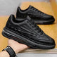 Trendy Leather Men's Shoes Fashion Casual Sneakers - EX-STOCK CANADA