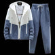 Trendy Suit Men's Hooded Jacket Trousers Two-Piece Suit - EX-STOCK Canada