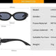 Trendy Sunglasses Oval Small Frame Men And Women Fashion Personalized - EX-STOCK Canada