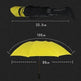 Tri-fold reverse umbrella sun-shading semi-shading automatic umbrella - EX-STOCK Canada