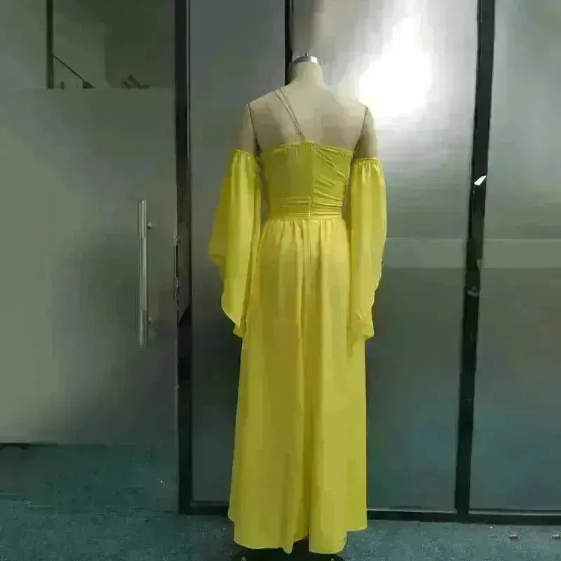 Tube Top Oversleeve Long Dress Women - EX-STOCK CANADA