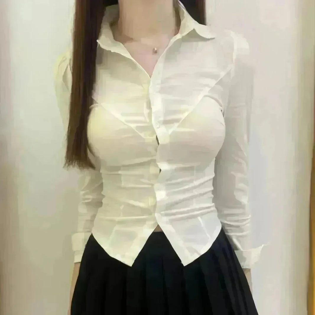 Uniform Slim Top Waist Elastic Women - EX-STOCK CANADA