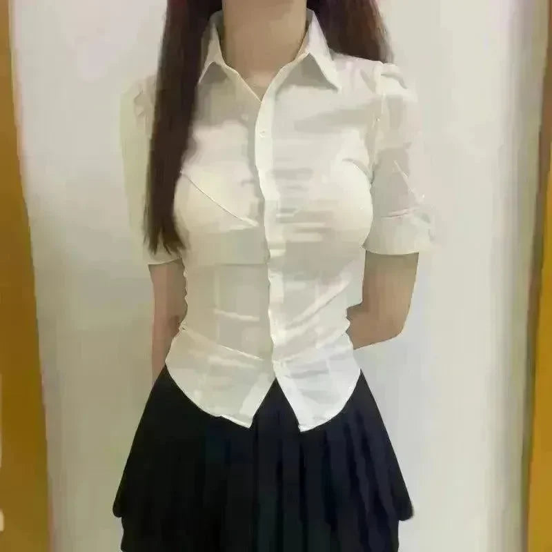 Uniform Slim Top Waist Elastic Women - EX-STOCK CANADA