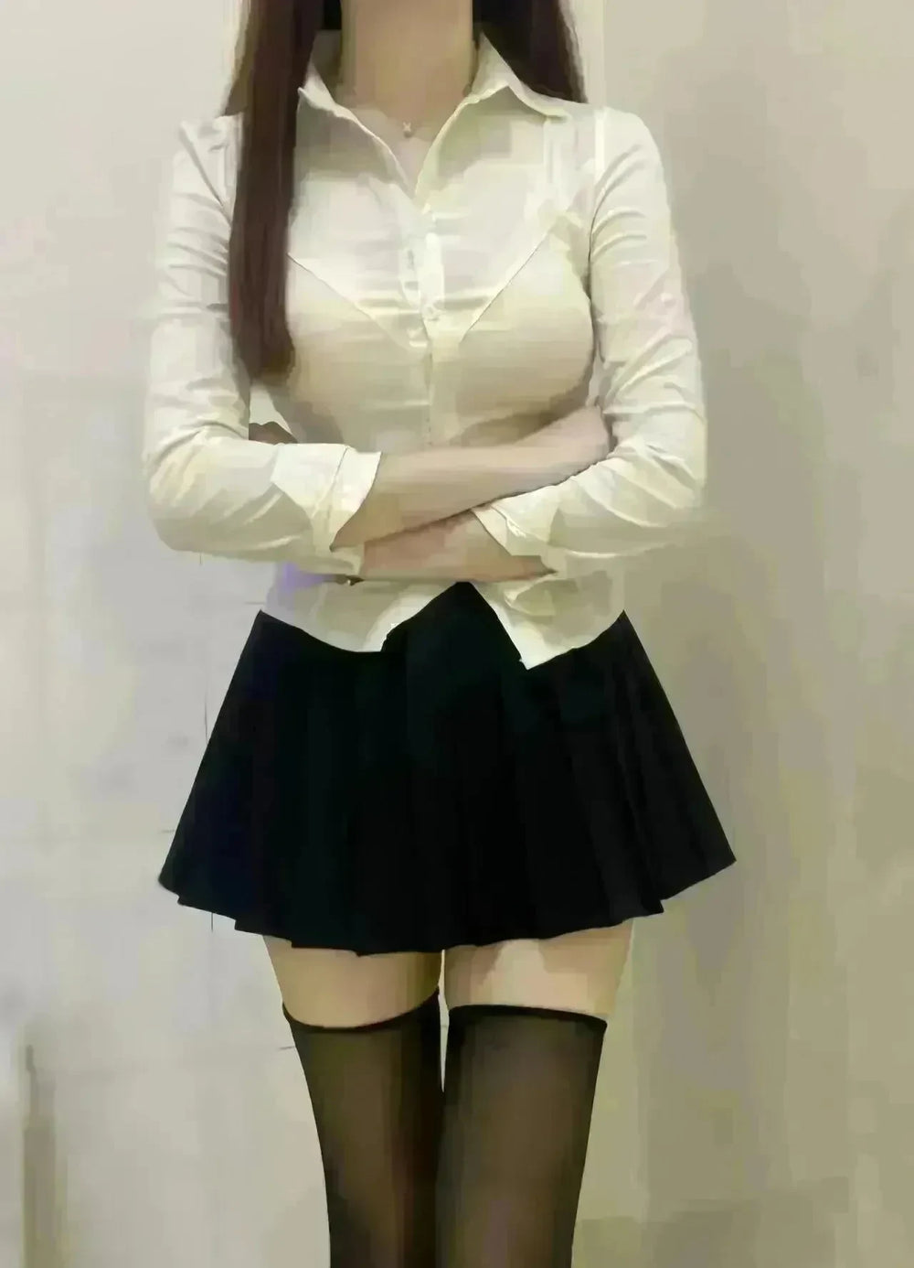 Uniform Slim Top Waist Elastic Women - EX-STOCK CANADA