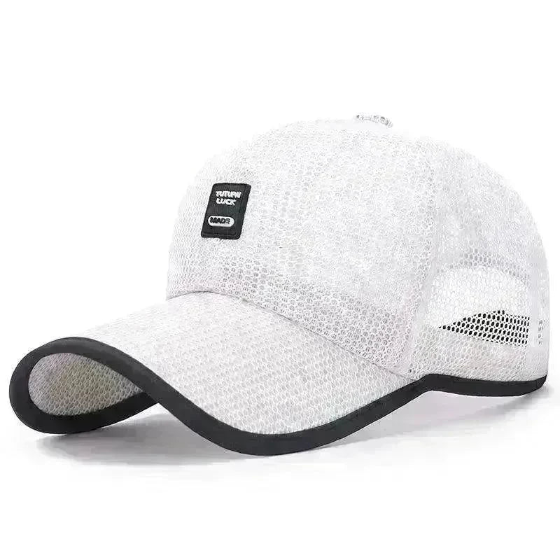 Unisex Sunshade Polyester Net Sunscreen Baseball Style Hat - EX-STOCK CANADA