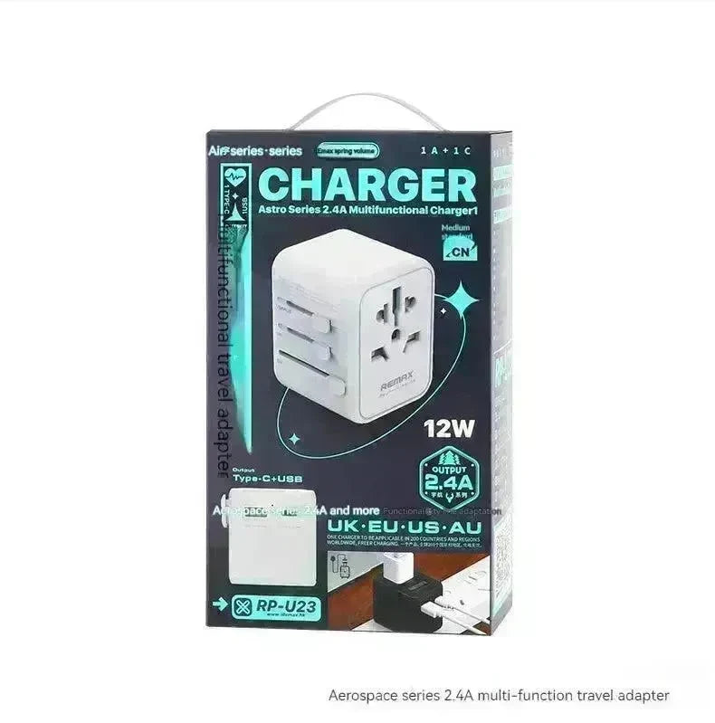 Universal Multi-functional Power Surge Protector Adapter - EX-STOCK CANADA