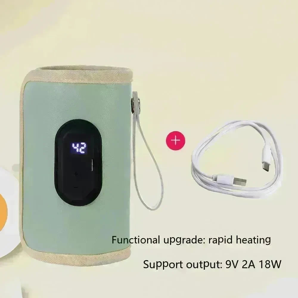 USB Intelligent Temperature Control Portable Milk Bottle Insulation Cover - EX-STOCK CANADA