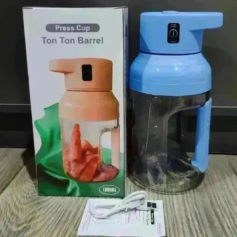 USB Rechargeable 1500ml Electric Juicer - Portable Blender - EX-STOCK CANADA