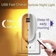 USB Remote Control Wall Lamp Timing Dimming Night Light Simple Bedroom Living Room Corridor LED Wall Lamp Socket - EX-STOCK Canada