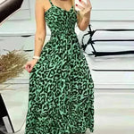V-neck Brace Dress High Waist Temperament - EX-STOCK CANADA