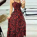 V-neck Brace Dress High Waist Temperament - EX-STOCK CANADA