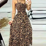 V-neck Brace Dress High Waist Temperament - EX-STOCK CANADA