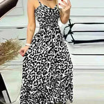 V-neck Brace Dress High Waist Temperament - EX-STOCK CANADA