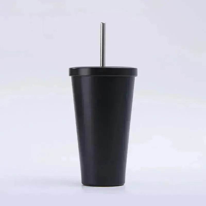 Vacuum stainless steel vacuum flask straw Cup - EX-STOCK Canada
