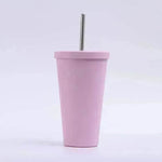 Vacuum stainless steel vacuum flask straw Cup - EX-STOCK Canada