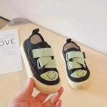 Velcro Round Head Anti-kick Soft Bottom Casual Shoes Tide - EX-STOCK Canada