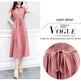 Waist-tight Slimming Elegant Casual Long Dress - EX-STOCK CANADA