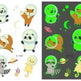 Waterproof kids aerospace luminous tattoo stickers - EX-STOCK CANADA