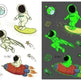 Waterproof kids aerospace luminous tattoo stickers - EX-STOCK CANADA