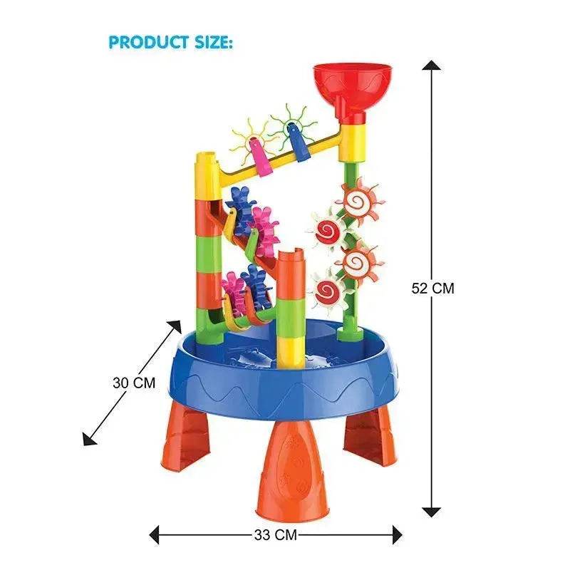Waterwheel Funnel Beach Table Set Summer Beach Play Children's Toys - EX-STOCK Canada
