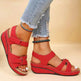 Wedge Sandals Summer Velcro Platform Shoes Women - EX-STOCK Canada