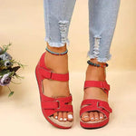 Wedge Sandals Summer Velcro Platform Shoes Women - EX-STOCK Canada