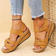 Wedge Sandals Summer Velcro Platform Shoes Women - EX-STOCK Canada
