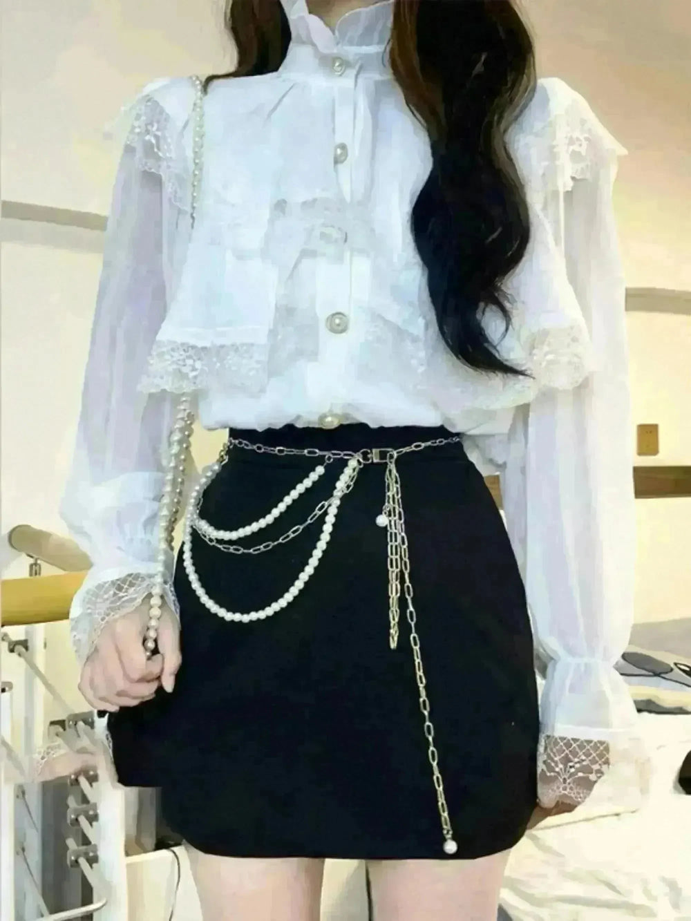 Western Style Ruffled Top For Women - EX-STOCK CANADA